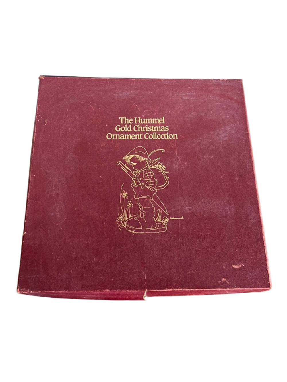 Hummel Gold Christmas Ornament Collection Vintage Danbury Mint